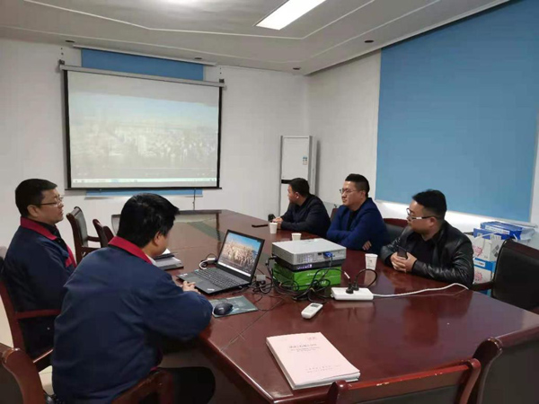 杭州市青云房地产有限公司到公司考察