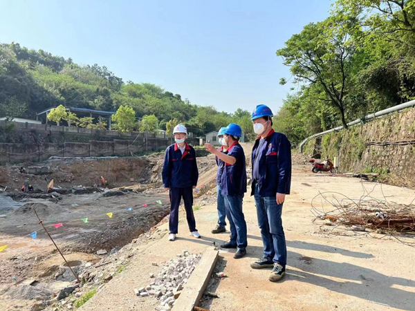 公司党委书记检查指导冬瓜山铜矿尾矿远程输送与制备固化回填项目建设工作 公司党委书记检查指导冬瓜山铜矿尾矿远程输送与制备固化回填项目建设工作