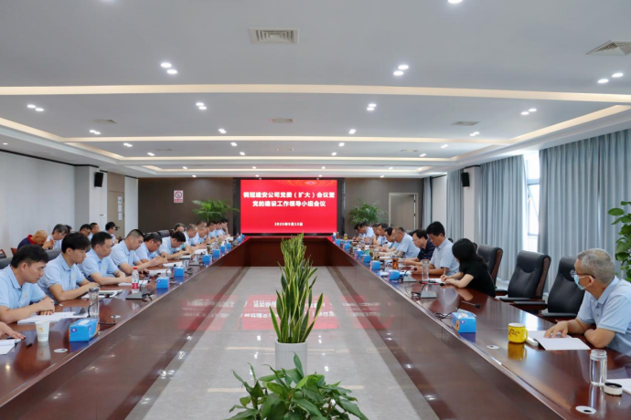 公司召开党委（扩大）会议暨党的建设工作领导小组会议